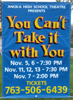 Anoka HS - You Can't Take It With You - Banner