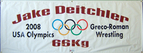 Jake Deitchler Olympics Display Banner