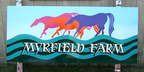 Myrfield Farm 4' X 8' Horse farm yard sign
