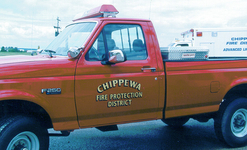 Chippewa Fire District truck 23k Gold Leaf