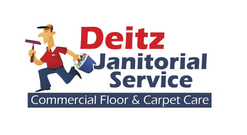 Deitz Janitorial Service logo development and design