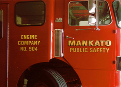 Mankato Fire Dept. Engine 23k Gold Leaf